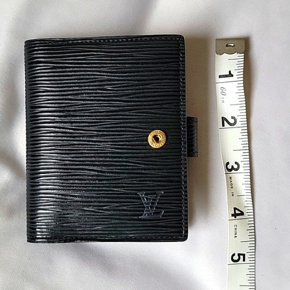 ⭐️LOUIS VUITTON Authentic Mini Cardholder Agenda Wallet Epi Leather Address Book - Picture 2 of 14